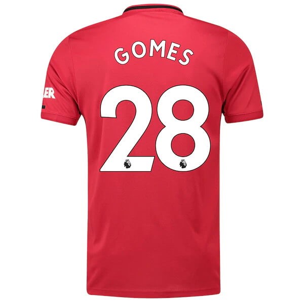Trikot Manchester United NO.28 Gomes Heim 2019-20 Rote Fussballtrikots Günstig